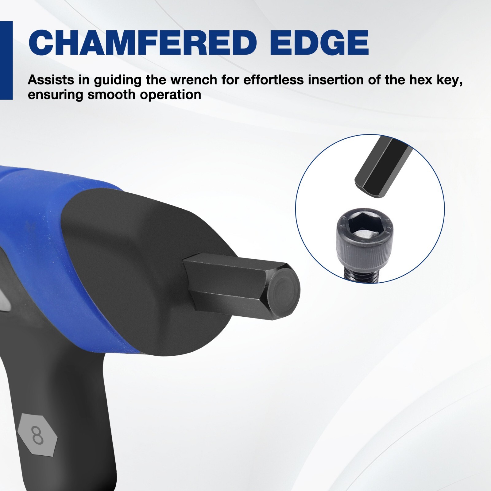 14-Piece T-Handle Allen Wrench Set, Metric & SAE T Handle Hex Key with Rack