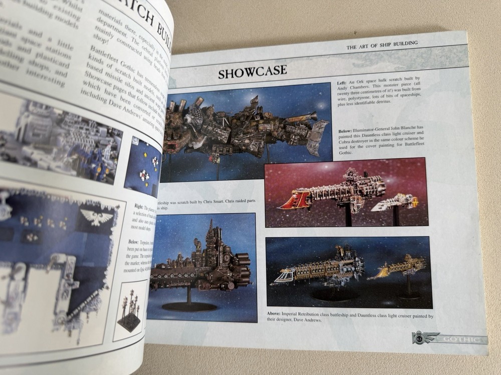 Battlefleet Gothic Core Rulebook softcover 1999 Games Workshop OOP