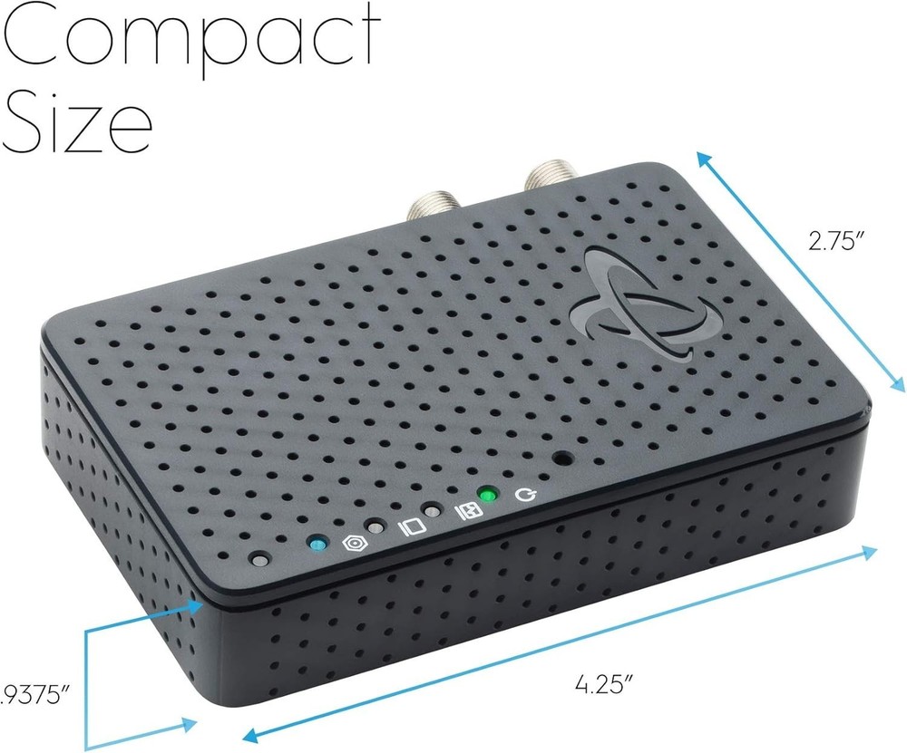 MoCA 2.5 Adapter 1Gbps Ethernet Coax Network Backbone Streaming