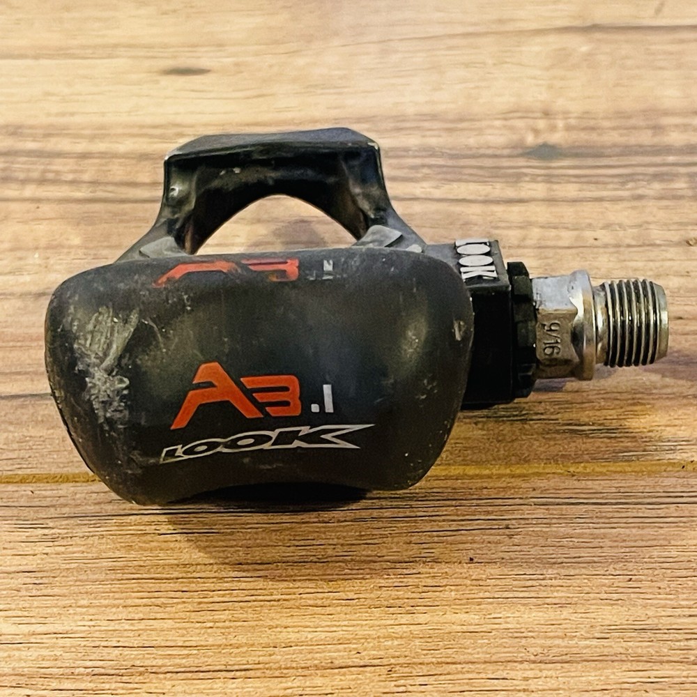 Low Mileage LOOK A3.1 Clipless Road Pedals Black 9/16