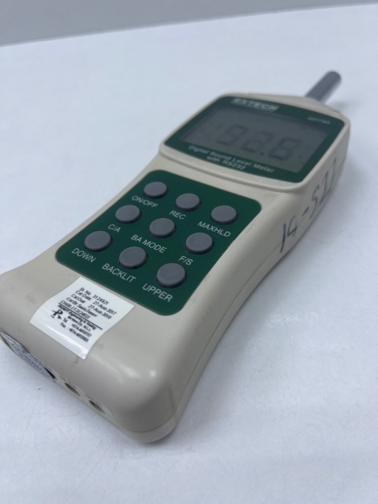 Extech Instruments 407750 Digital Sound Level Meter with RS232