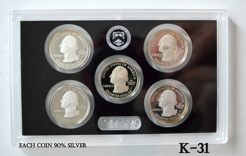 2016 US Mint Silver Proof Set (3 sets in box) (D-31)
