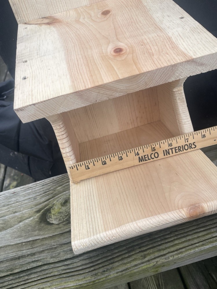 Pine Wood Robin Nesting Box~Dove Nesting Box~Cardinal Home~phoebe Nesting Box