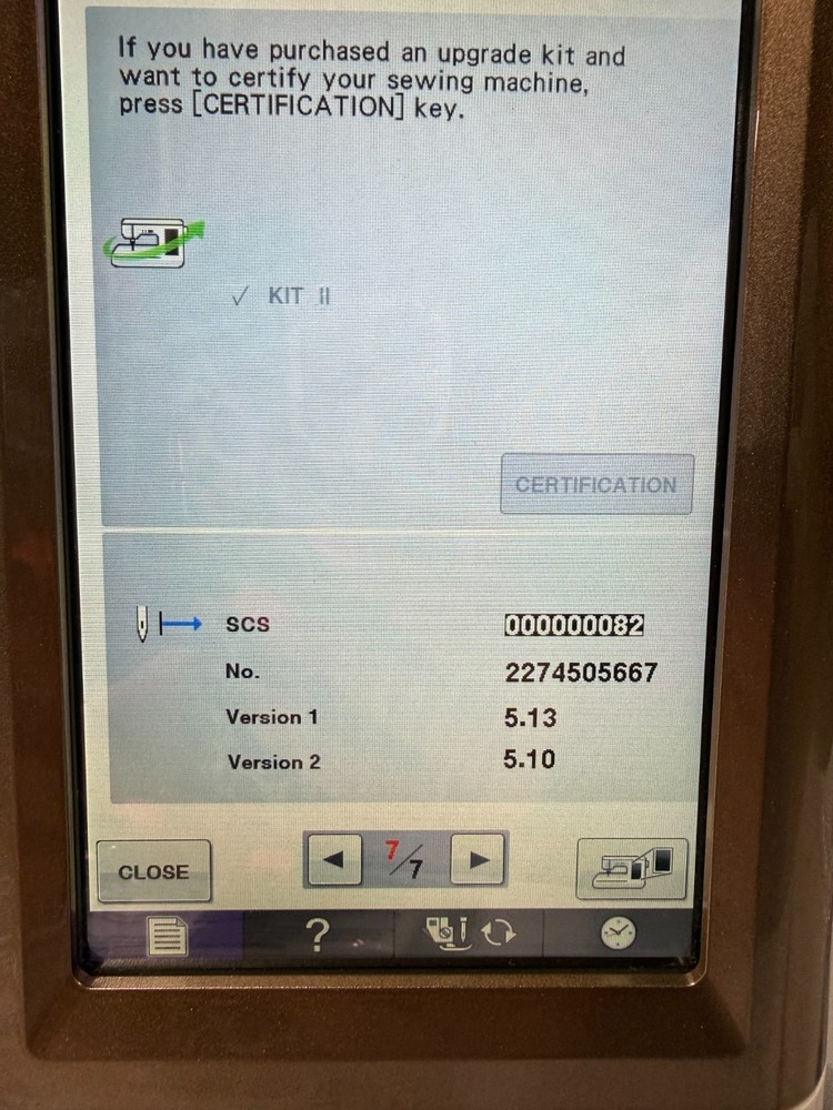 babylock chorus sewing machine