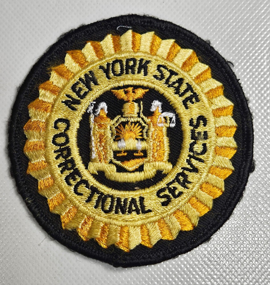3" Wide New York State Correctional Services patch-vintage
