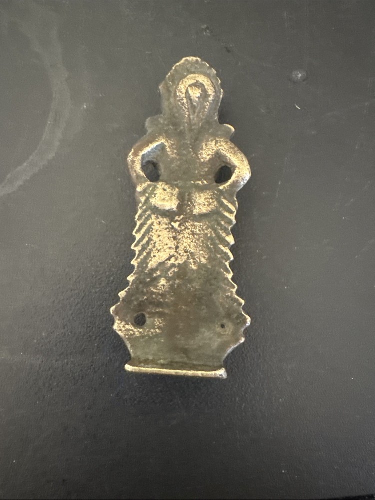 Nice Brass Indian Deity Figure - Pocket Amulet