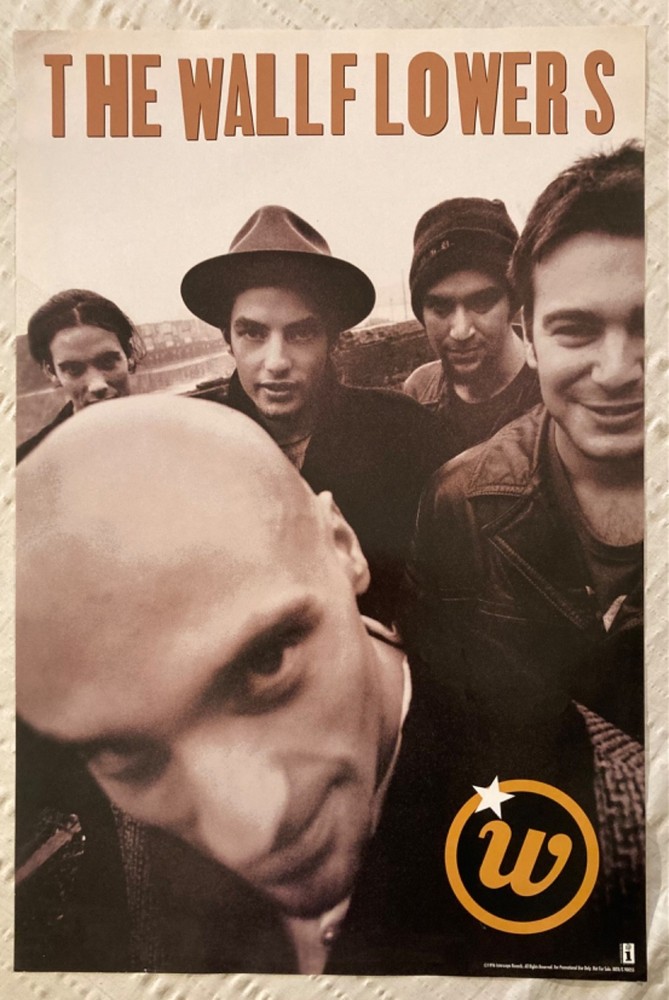Wallflowers 1996 Promo Poster Jakob Dylan L