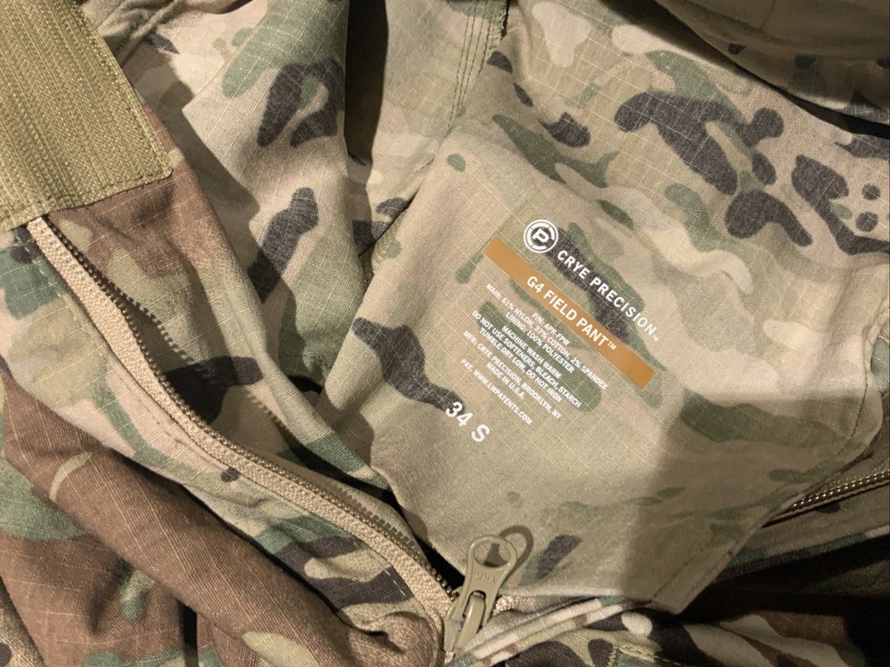 Crye Precision G4 Field Pant Multicam 34 Short