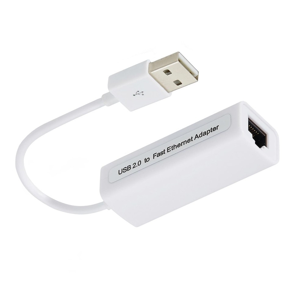 USB to Ethernet Network Adapter for Laptops USB 2.0 Devices Windows Mac OS