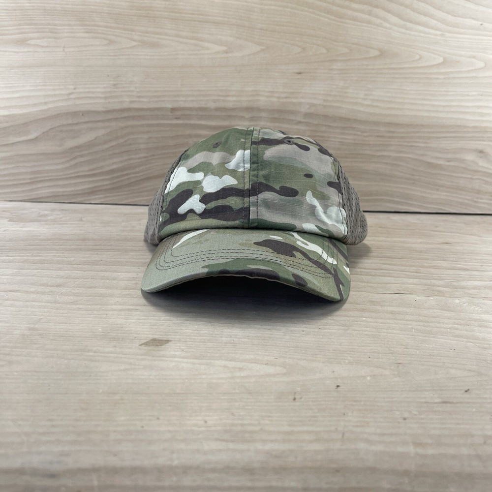 Squared Away2 Tactical Multicam Mesh Green Camo Adjustable Baseball Cap