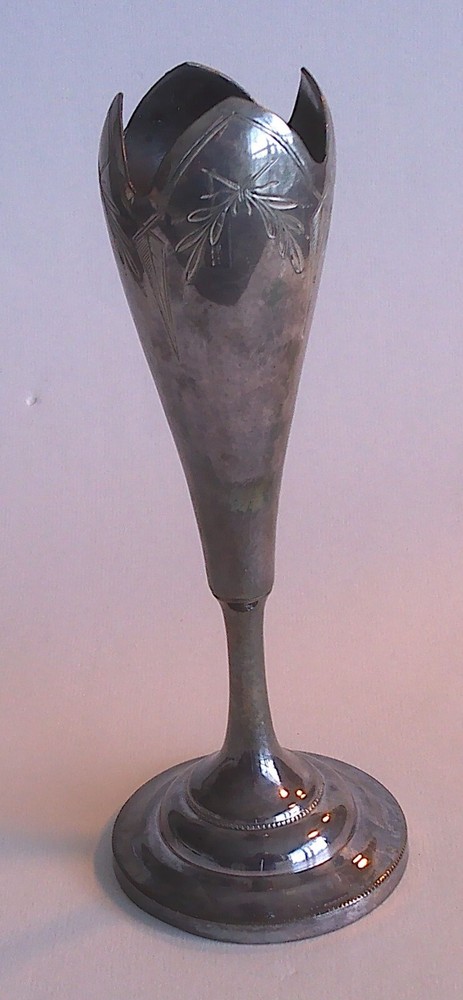 Plated Bud Vase
