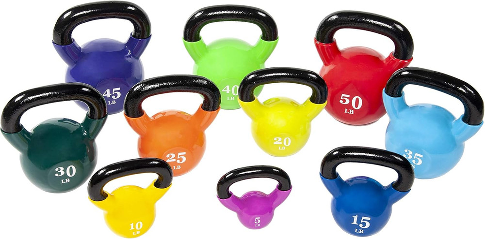 Kettlebell Sets Piece Strength Training Kettlebells Weight Set