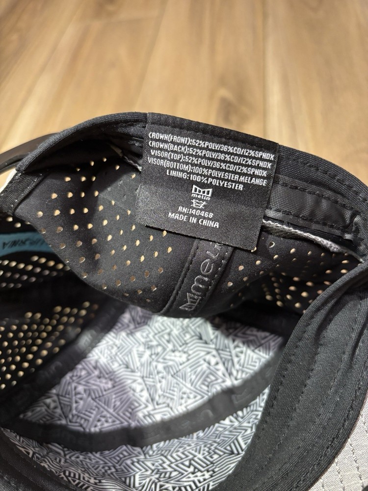 Melin Trenches Icon Hydro Hat Grey Baylor Bears Custom Patch 60cm