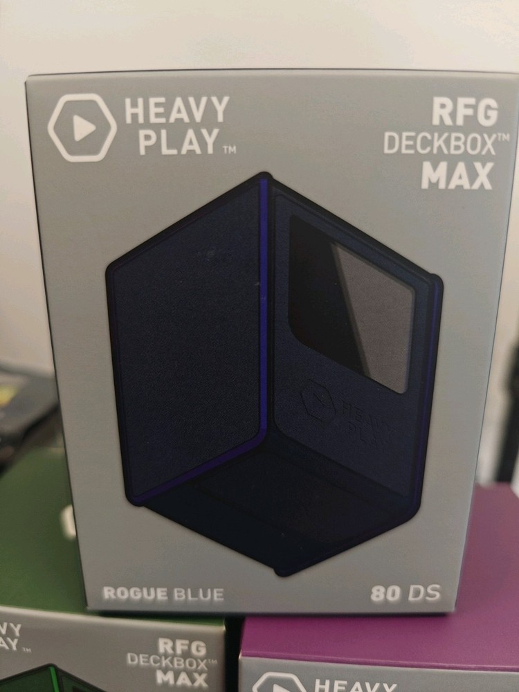 Heavy Play RFG Deckbox MAX 80 DS Rogue Blue