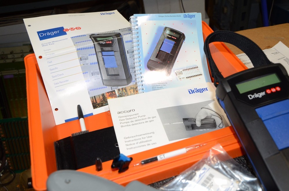 Drager CMS Permissible Gas Analyzer Kit With Accessories