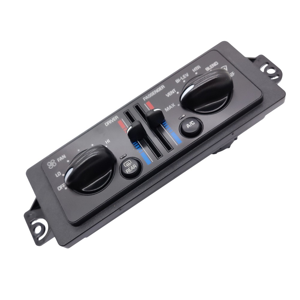 A/C Dual Climate Control Switch Panel Single Custom Fits for Buick Regal 97-04
