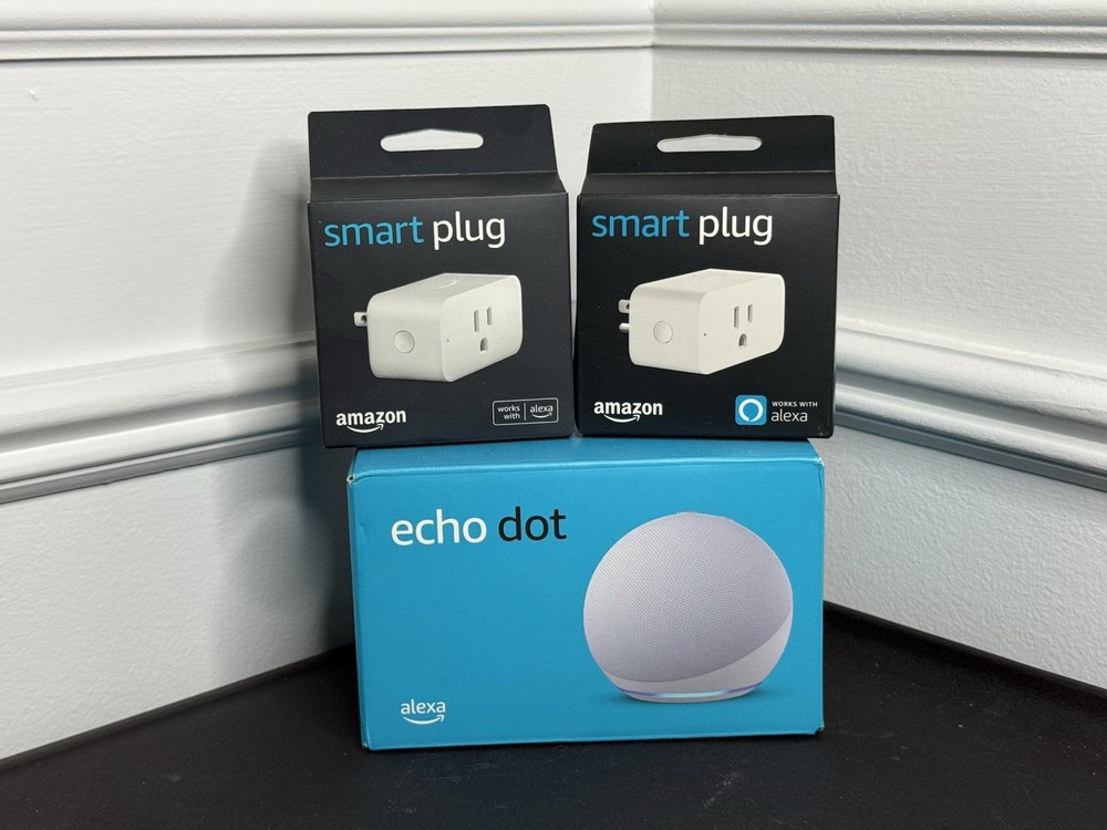 Amazon Alexa Echo Dot & Smart Plugs