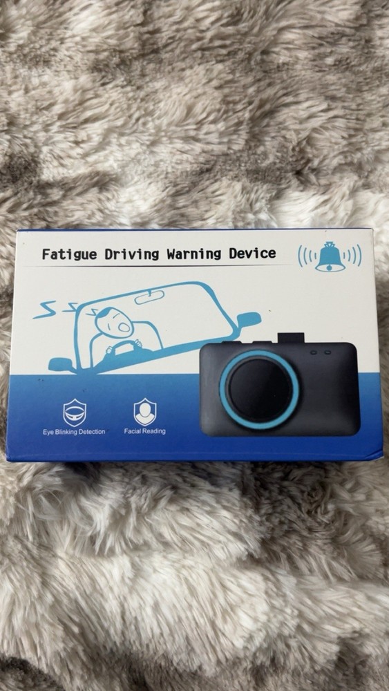 Fatigue Driving Warning Device Eye Blinking Detection Facial Reading