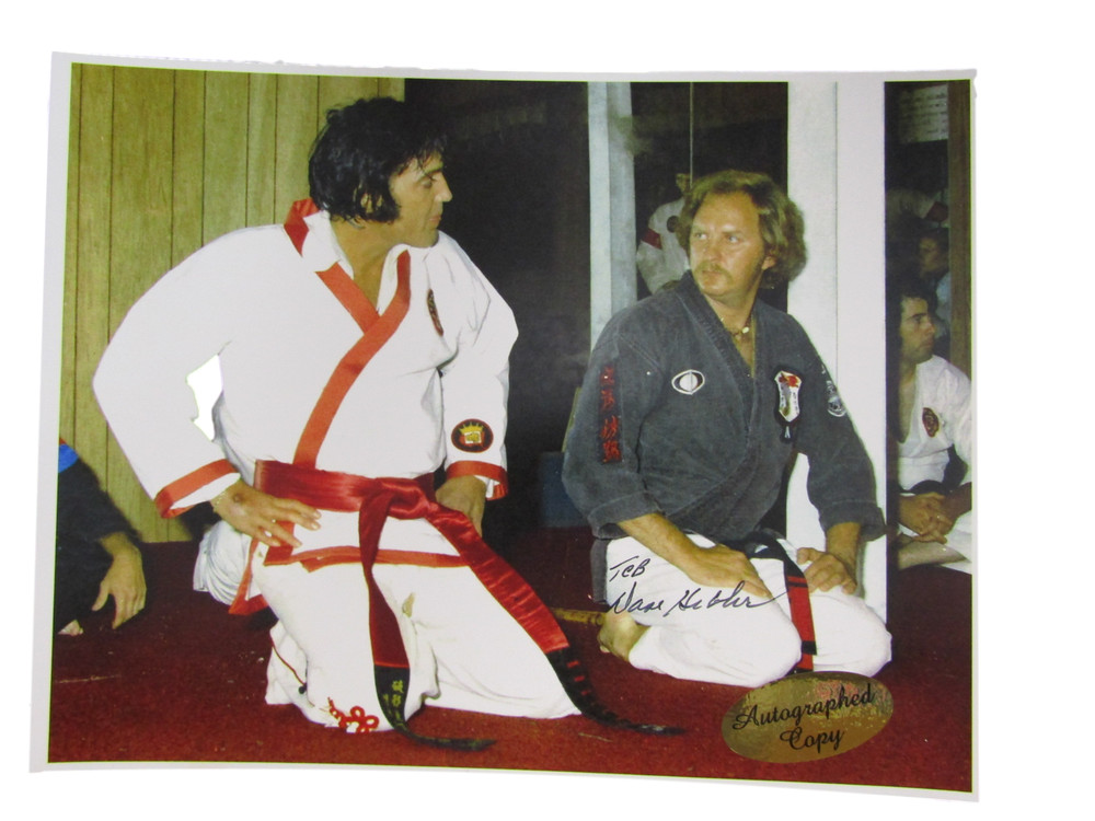 Dave Hebler Autographed photo