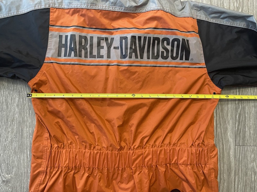 Womens/Men Reflective Harley Davidson Rain Jacket Size Small