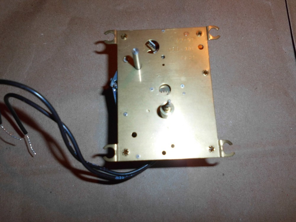 VINTAGE HANSEN MOVEMENT FOR SIMPLEX 628\629 CLOCK RELAY NEW WITH MOTOR