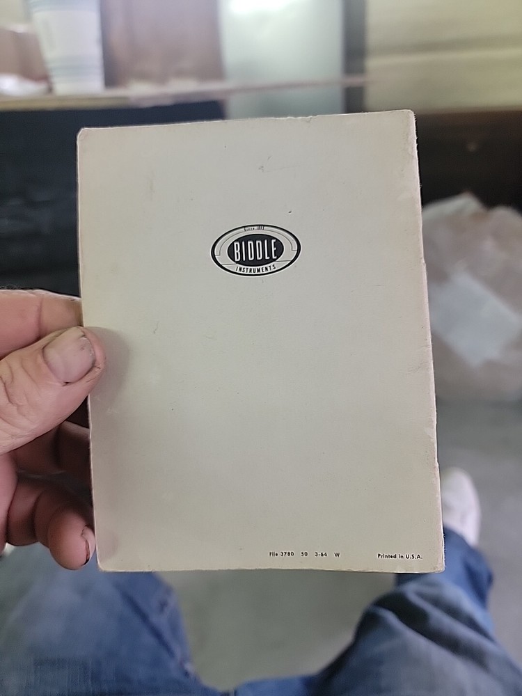 Biddle Thermocouple Conversion Book