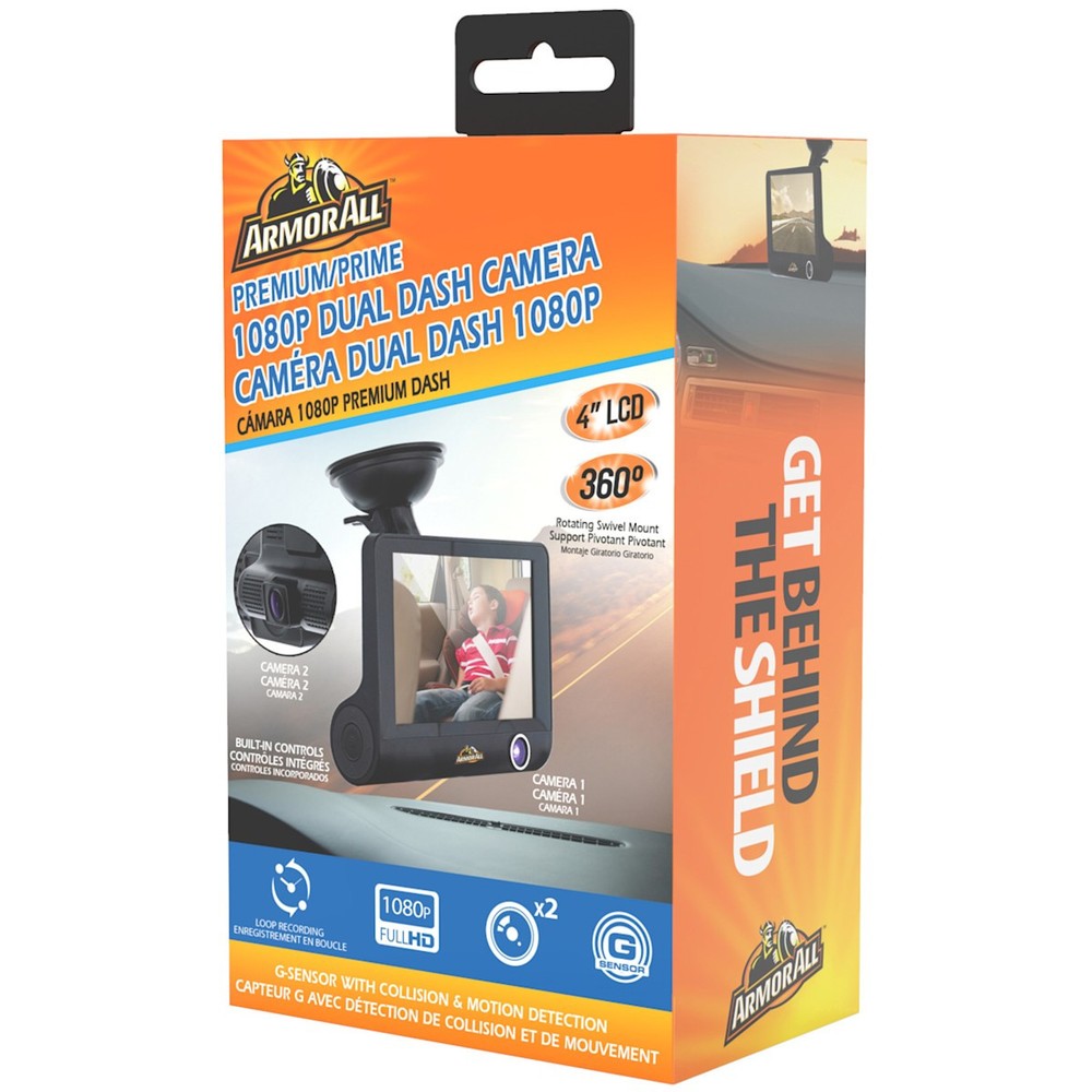 Open Box ADC2-1010-BLK Armor All Dash Camera