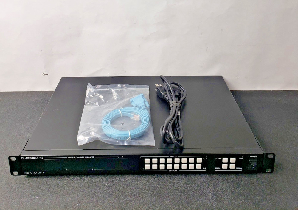 Digitalinx DL-HDM88A-H2 HDMI 2.0 Matrix Switch
