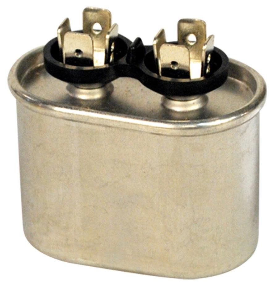 Mars 12907 JARD Single Section Oval Capacitor - 7.5 MFD - 370