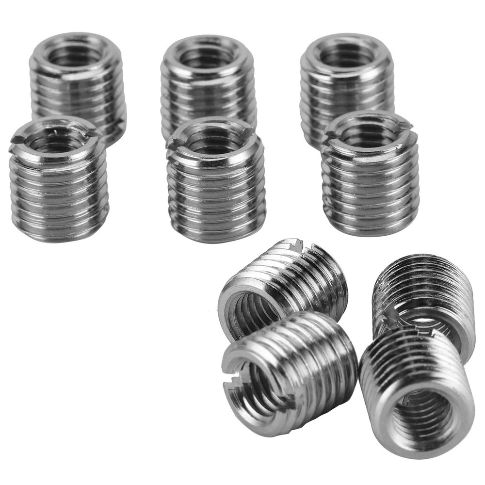 10Pcs Self Tapping Thread Insert Externally Threaded Insert M8*1.25-M12*1.5 New