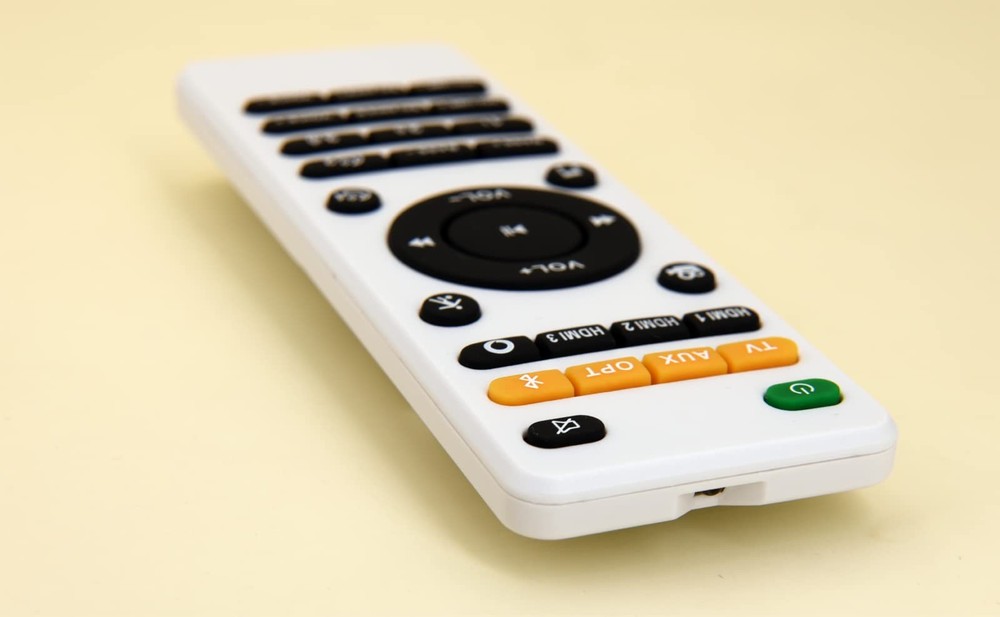 GENGQIANSI New Remote Control Fit for Polk React & Command Sound Bars black