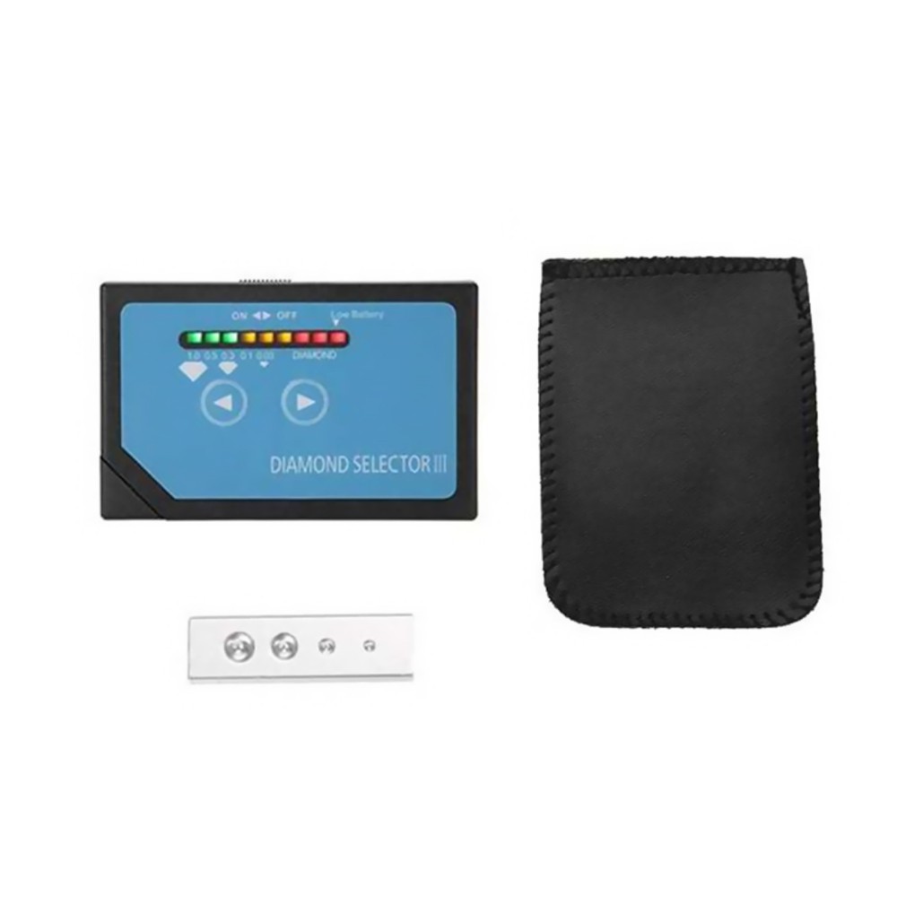 Practical Jewelry Tester Testing Tool Diamond Selector III With LED Indicator