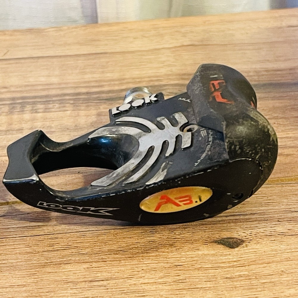 Low Mileage LOOK A3.1 Clipless Road Pedals Black 9/16