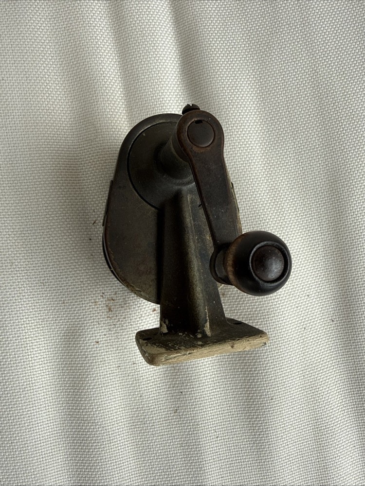 Vintage Chicago Automatic Pencil Sharpener Wood Handle Knob (1920s)