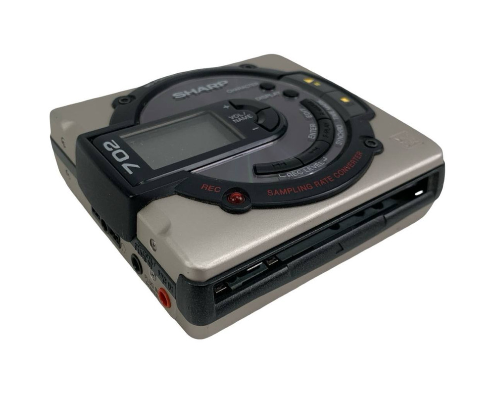 Sharp MD-MS702 MiniDisc Recorder Silver PARTS ONLY / AS-IS