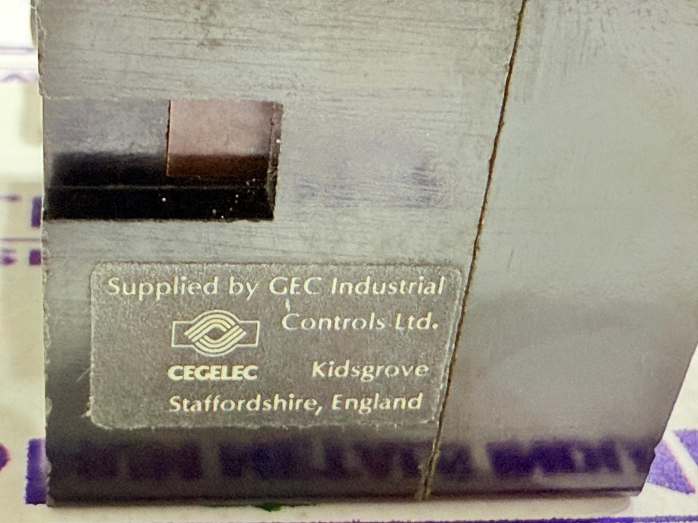 SCHIELE M81 THERMAL OVERLOAD RELAY 30-42A