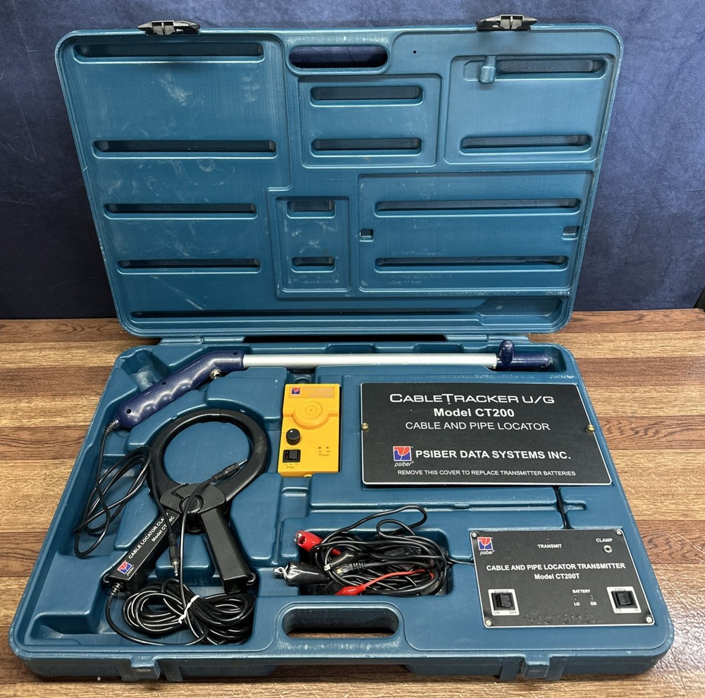 Psiber CT200 Data Systems Cable and Pipe Locating System