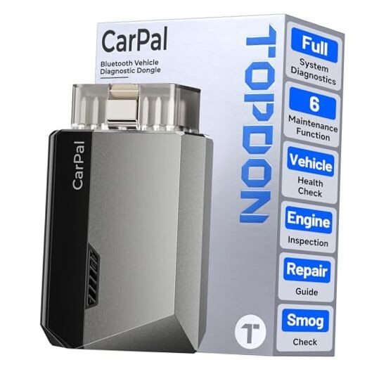 Bluetooth Carpal OBD2 Scanner - Auto Scanner for Car - AI-Assisted