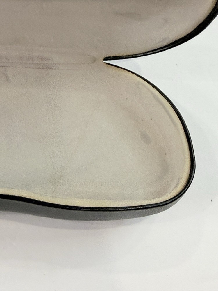 Ray-Ban Sunglasses Case Black Hard Shell Clamshell Eyeglass Case Replacement