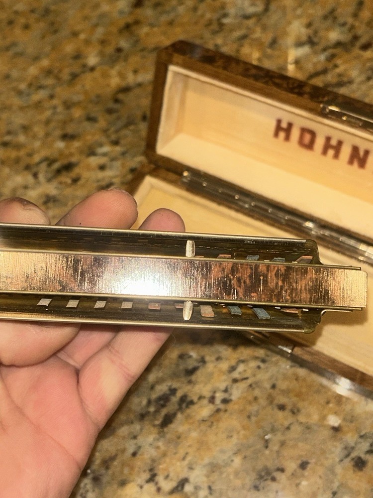 Horner 64 chromonica harmonica W/Original Box In Nice Condition