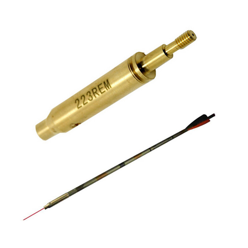 .223REM Bow Arrow and Crossbow Archery Red Laser Sight Sighting Tool