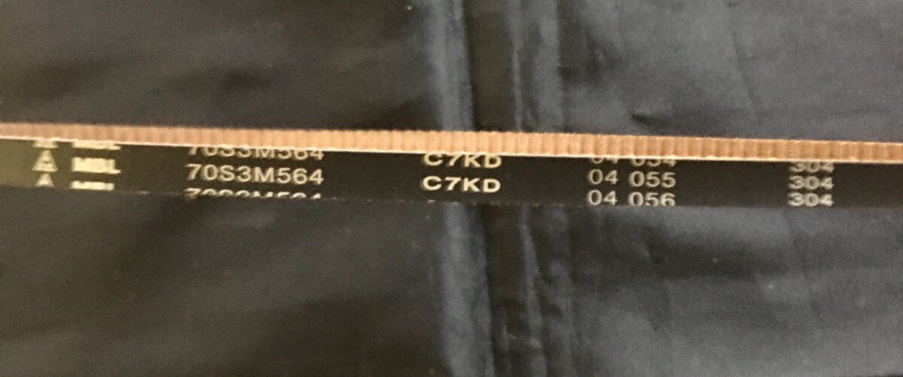 Williams Sonoma Bread Maker Machine | Drive Belt | Model WS1094