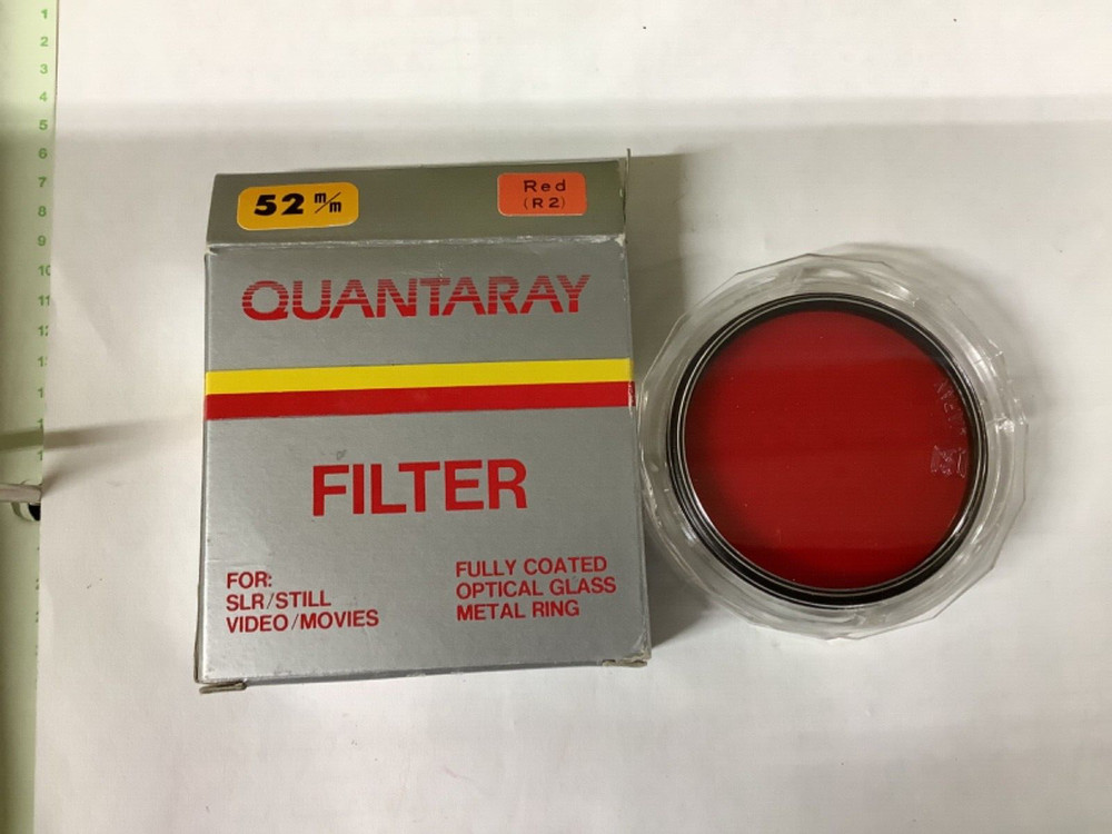 Quantaray Red 2 R2 FILTER 52mm New