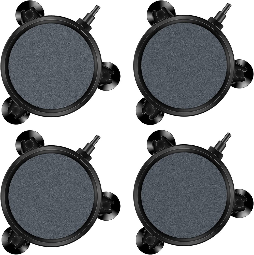 Pawfly Aquarium 4 Inch Air Stone Disc Bubble Diffuser Release Tool for Black