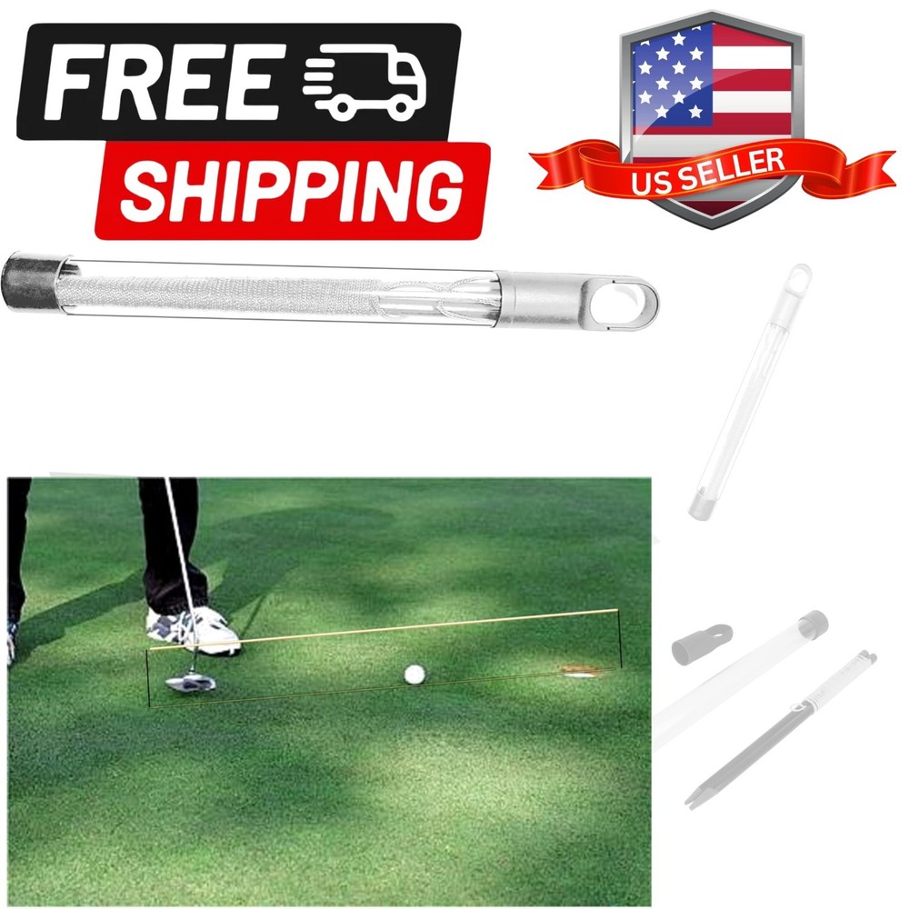 Golf Putting String Guide Line - 10 ft, Alignment Training Aid, Master Straig...