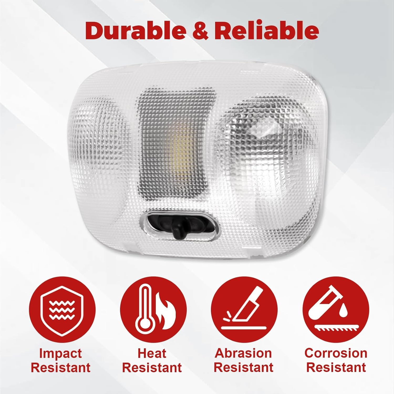 Dome Light Assembly with Cover For Ranger 93-04 F37Z-13776-B F67Z13783AA