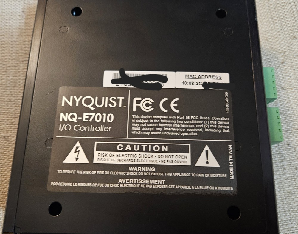 Bogen NQ-E7010 I/O Controller TESTED WORKING for Nyquist System Rack Mountable