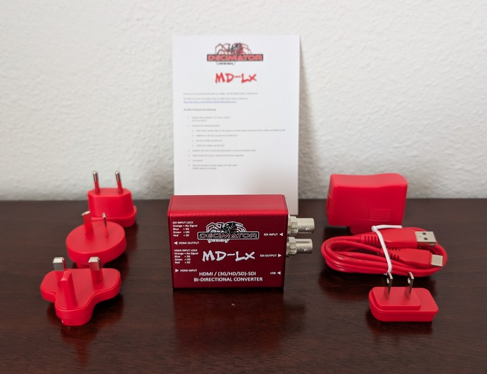 Decimator Design MD-LX HDMI/SDI Bidirectional Converter