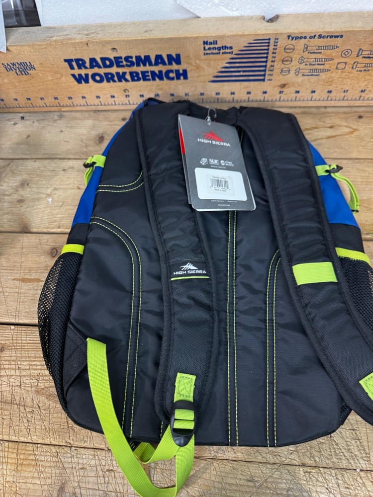 High Sierra Composite Laptop Backpack, Blue, NWT