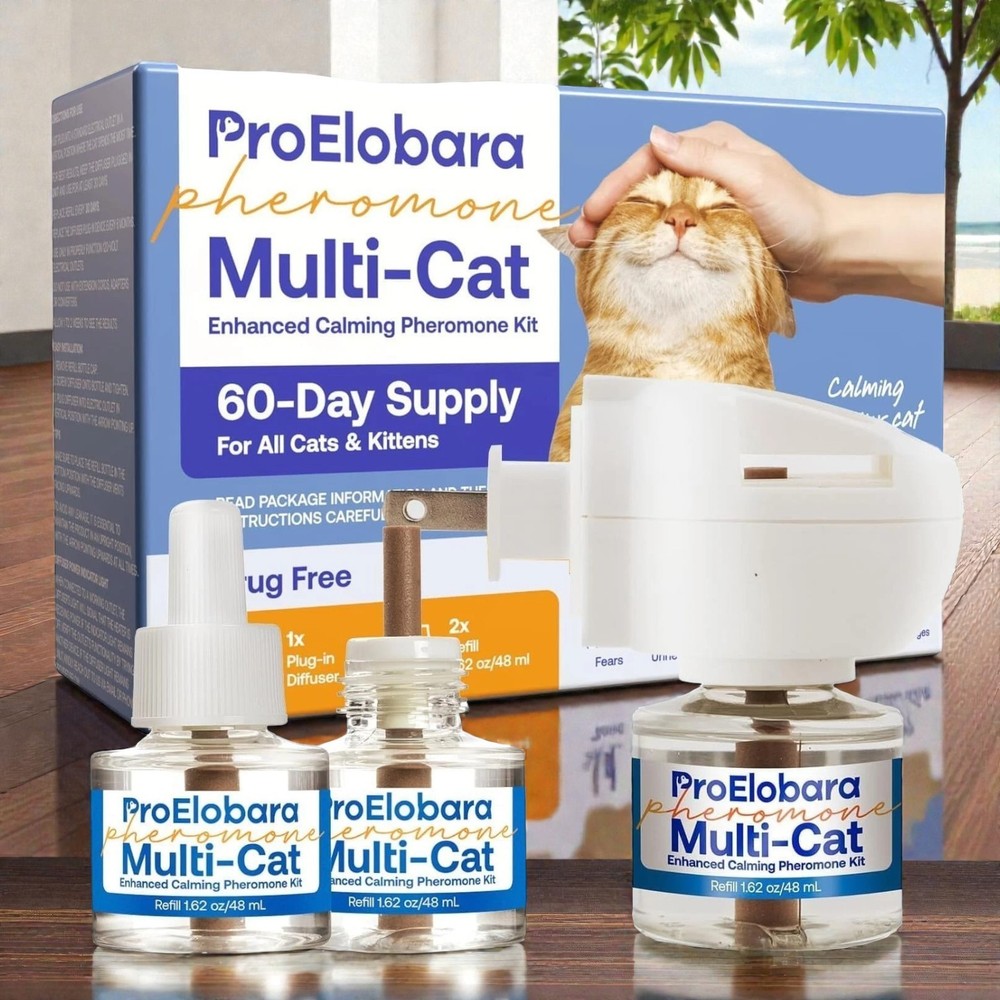 Cat Calming Pheromone Diffuser Kit Cat Calming Pheromones Diffusers for Multicat